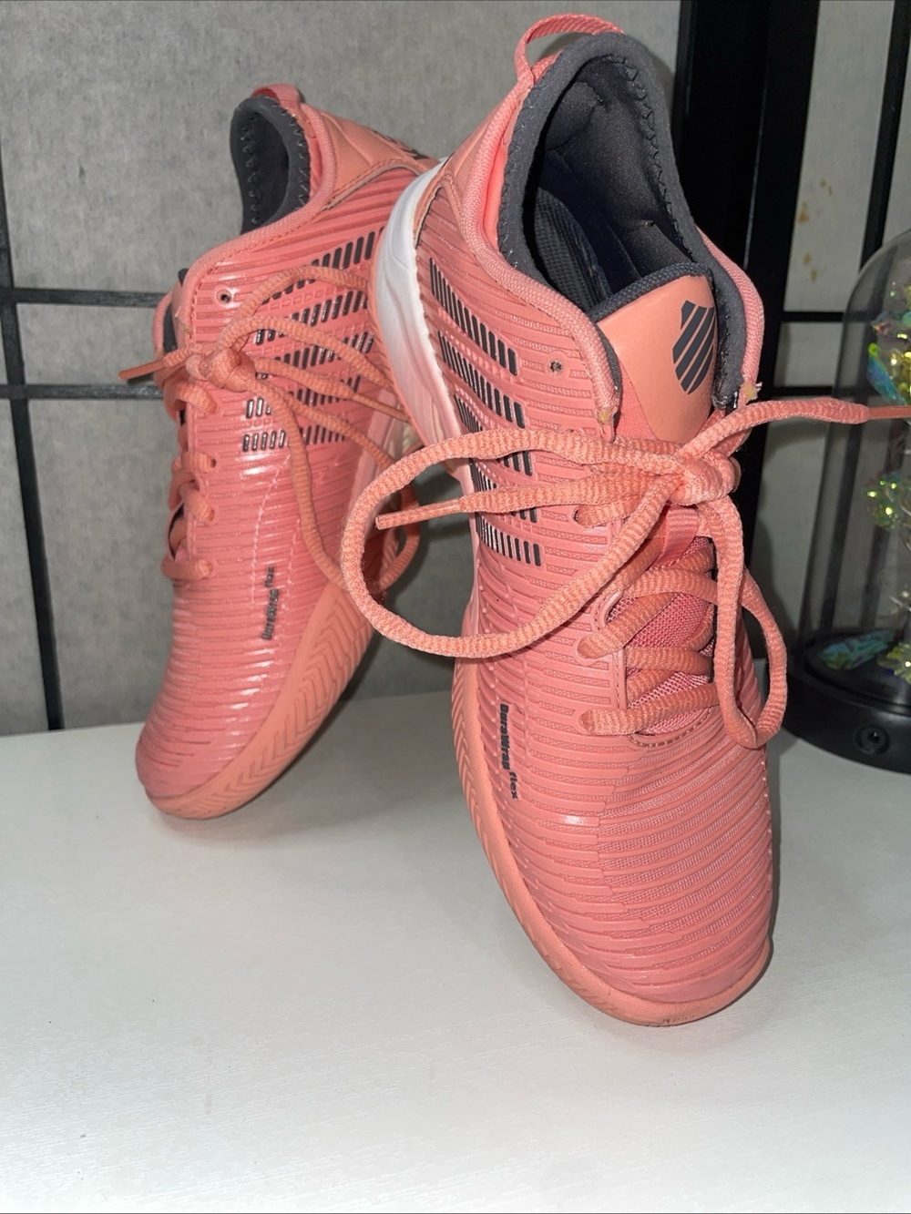 K•SWISS Hypercourt Supreme Tennis Shoe - Peach/White - Women’s Size 7.5